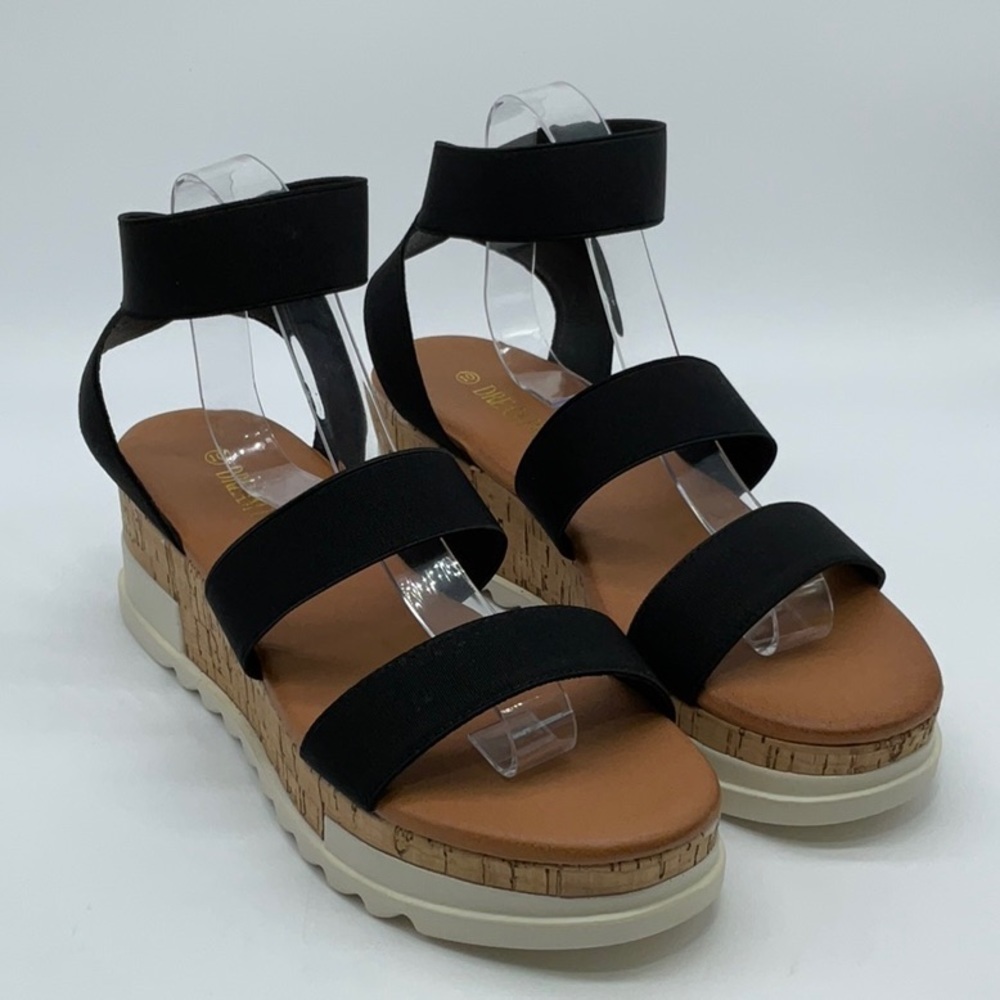 Dream Pairs Reed Sandal black